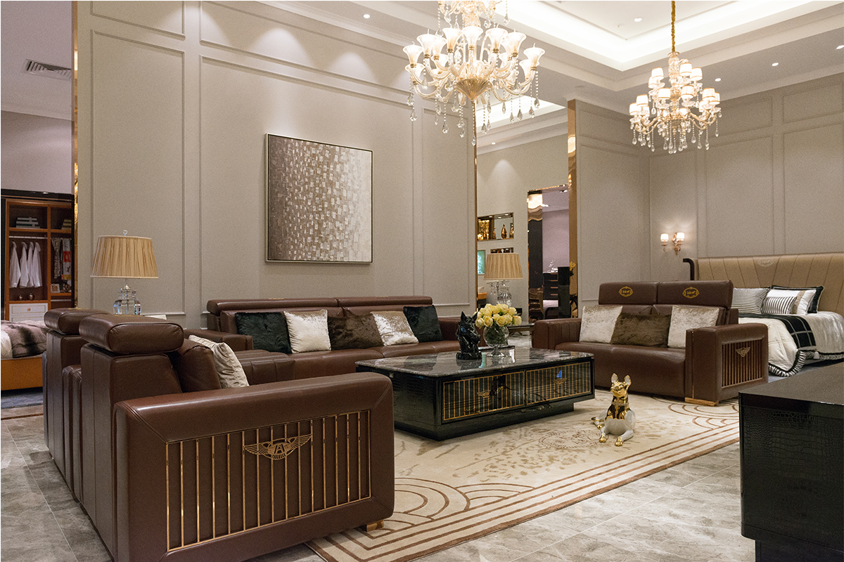 轻奢风格真皮沙发选购技巧？轻奢沙发图欣赏!